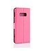 Roze Bookcase Hoesje voor de Samsung Galaxy S10e