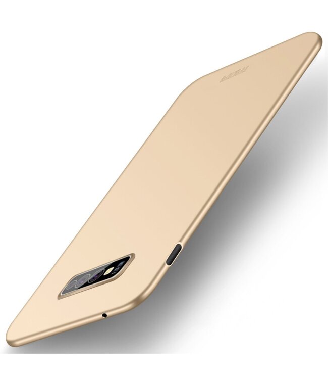 Mofi Mofi Goud Hardcase Hoesje voor de Samsung Galaxy S10e