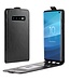 Zwart Flipcase Hoesje voor de Samsung Galaxy S10