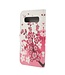 Roze Bloesem Bookcase Hoesje voor de Samsung Galaxy S10