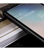 Zwart Metaal + Tempered Glass Hoesje voor de Samsung Galaxy S10