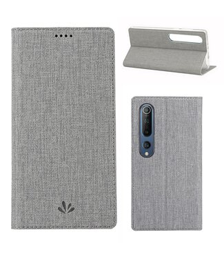 Vili DMX Grijs Bookcase Hoesje Xiaomi Mi 10 (Pro)