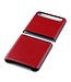 Rood Lychee Backcover Hoesje voor de Samsung Galaxy Z Flip