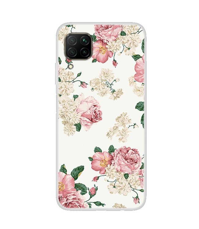 Rozen TPU Hoesje voor de Huawei P40 Lite