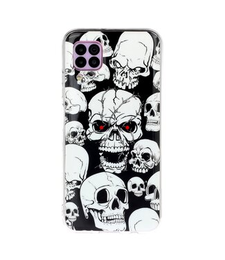 Skulls TPU Hoesje Huawei P40 Lite