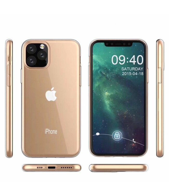 Transparant TPU Hoesje voor de iPhone 11