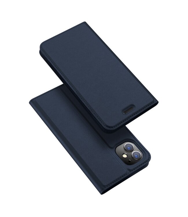 Dux Ducix Dux Ducix Blauw Bookcase Hoesje voor de iPhone 11