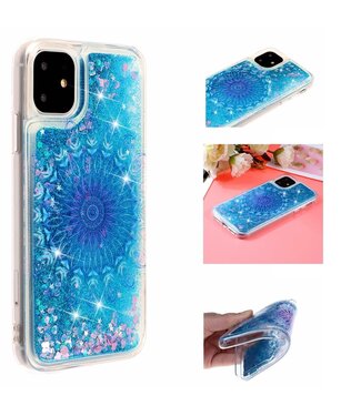 Blauw Mandala TPU Hoesje iPhone 11