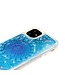 Blauw Mandala TPU Hoesje voor de iPhone 11