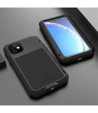 LOVE MEI Zwart Shockproof Hoesje iPhone 11