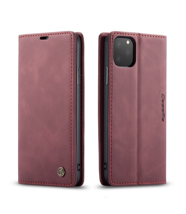 CaseMe Caseme Rood Bookcase Hoesje voor de iPhone 11 Pro