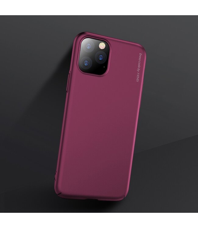 X-Level X-Level Wijnrood Hardcase Hoesje voor de iPhone 11 Pro