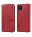 Rood Bookcase Hoesje voor de iPhone 11 Pro