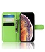 Groen Lychee Bookcase Hoesje voor de iPhone 11 Pro Max