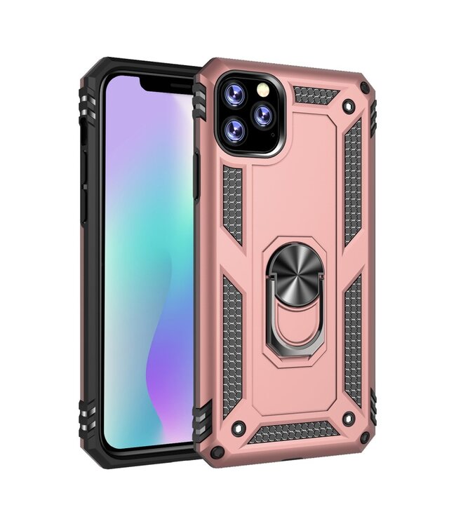 Rosegoud Hybrid Hoesje voor de iPhone 11 Pro Max