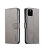 LC.IMEEKE LC.IMEEKE Grijs Bookcase Hoesje voor de iPhone 11 Pro Max