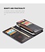 CaseMe Zwart Wallet Bookcase Hoesje voor de Samsung Galaxy Xcover 4 / 4S