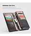 CaseMe Zwart Wallet Bookcase Hoesje voor de Samsung Galaxy Xcover 4 / 4S