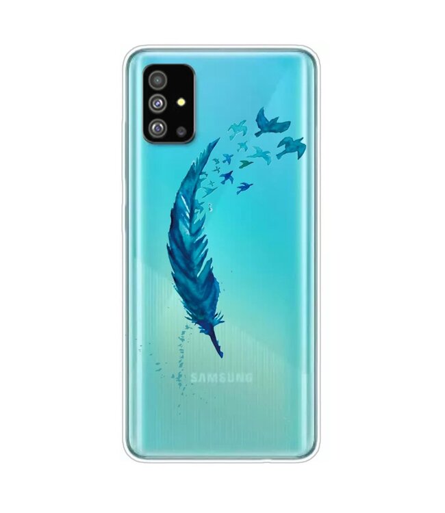 Veer Met Vogels TPU Hoesje voor de Samsung Galaxy S20