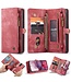 CaseMe Caseme Rood Vintage Bookcase Hoesje voor de Samsung Galaxy S20