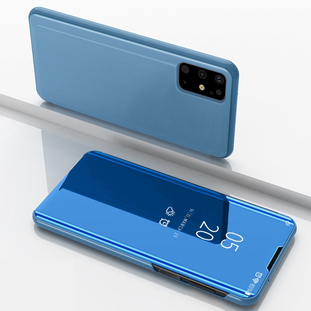 God bal Laag Blauw Spiegel Bookcase Hoesje Samsung Galaxy S20 Plus -  Telefoonhoesjestore.nl
