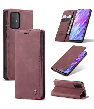 CaseMe Rood Bookcase Hoesje Samsung Galaxy S20 Plus