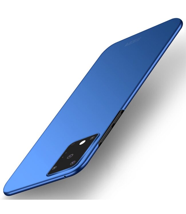 Mofi Mofi Blauw Hardcase Hoesje voor de Samsung Galaxy S20 Ultra