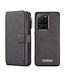 CaseMe Caseme Zwart Bookcase Hoesje voor de Samsung Galaxy S20 Ultra