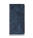 Blauw Vintage Bookcase Hoesje voor de Motorola Moto G8 Plus