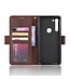 Bruin Bookcase Hoesje voor de Motorola Moto G8 Power