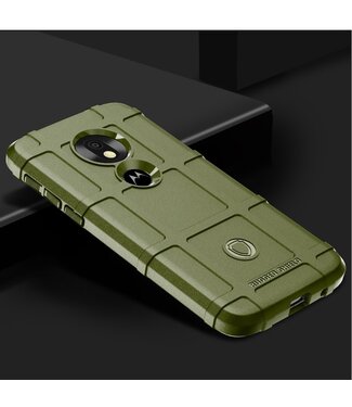 Groen TPU Hoesje Motorola Moto G7 Play