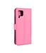 Roze Lychee Bookcase Hoesje voor de Huawei P40 Lite