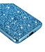 Blauw Glitters Backcover Hoesje voor de OnePlus 7T Pro