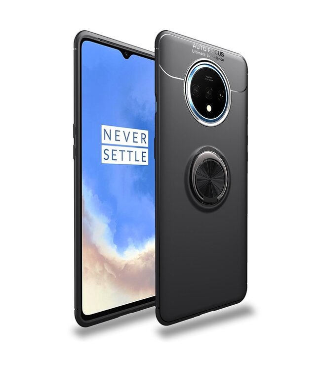 Lenuo Lenuo Zwart TPU Hoesje voor de OnePlus 7T