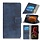 Blauw Vintage Bookcase Hoesje voor de OnePlus 8