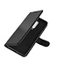 Zwart Lychee Bookcase Hoesje voor de OnePlus 8