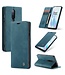CaseMe Caseme Blauw Bookcase Hoesje voor de OnePlus 8