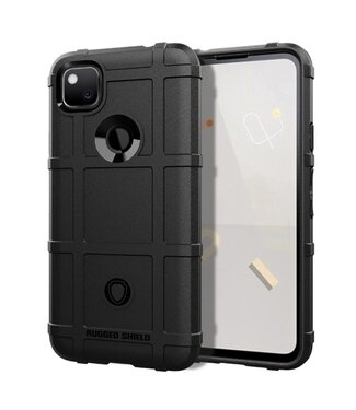 Zwart TPU Hoesje Google Pixel 4a