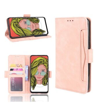 Roze Bookcase Hoesje Honor 9X