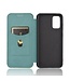 Groen Slim Bookcase Hoesje voor de Samsung Galaxy S20 FE