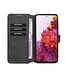 DG.Ming DG.Ming Zwart Bookcase Hoesje voor de Samsung Galaxy S20 FE