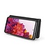DG.Ming Zwart 2-in-1 Bookcase Hoesje voor de Samsung Galaxy S20 FE