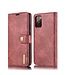 DG.Ming Wijnrood 2-in-1 Bookcase Hoesje voor de Samsung Galaxy S20 FE