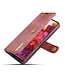 DG.Ming Wijnrood 2-in-1 Bookcase Hoesje voor de Samsung Galaxy S20 FE