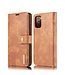 DG.Ming Bruin 2-in-1 Bookcase Hoesje voor de Samsung Galaxy S20 FE
