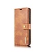 DG.Ming Bruin 2-in-1 Bookcase Hoesje voor de Samsung Galaxy S20 FE