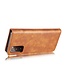 DG.Ming Bruin 2-in-1 Bookcase Hoesje voor de Samsung Galaxy S20 FE