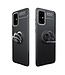 Zwart Ring Kickstand TPU Hoesje voor de Samsung Galaxy S20 FE