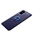 Blauw Ring Kickstand TPU Hoesje voor de Samsung Galaxy S20 FE