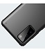 Zwart Mat Hybrid Hoesje voor de Samsung Galaxy S20 FE
